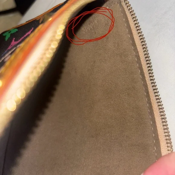 Louis Vuitton Black Multicolor Monogram Shoulder Bag - Picture 4 of 7